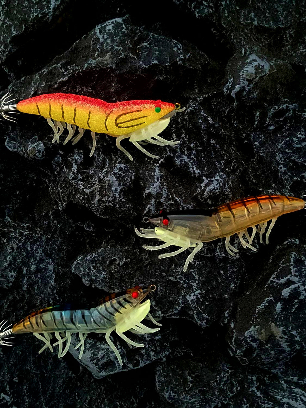 Wooden Shrimp Squid Jig, Size 3.5, 10-Pack – product photo
