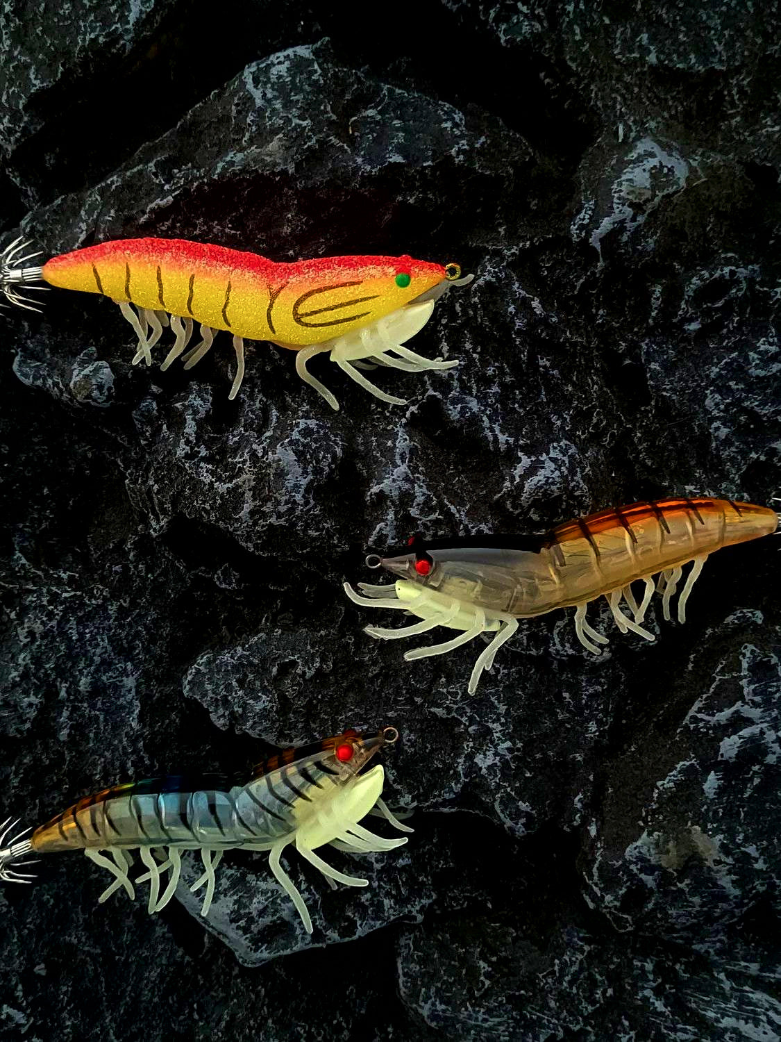 Wooden Shrimp Squid Jig, Size 3.5, 10-Pack – product photo