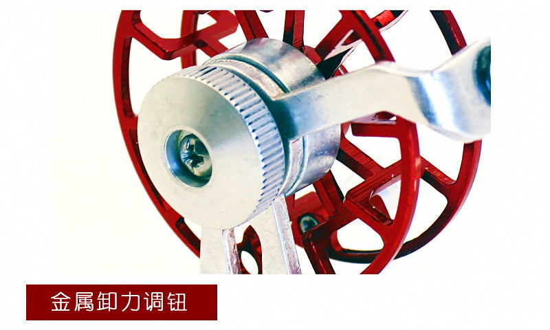 Lightweight All-Metal Spinning Reel, 50 mm Spool – product photo
