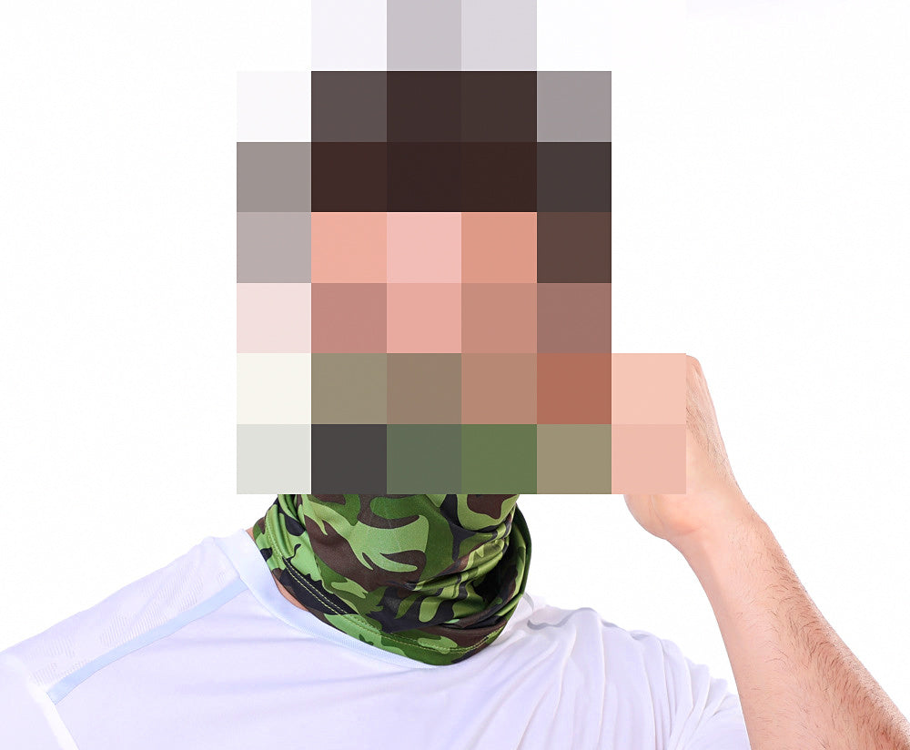 UV Sun Neck Gaiter Face Mask for Fishing, One Size – product photo