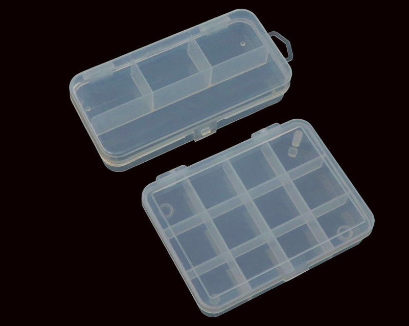 Plastic Tackle Box, Multi-Compartment Lure Storage – product photo