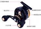 6000 Front Drag Spinning Reel, 8+1 Bearings, Gold – product photo
