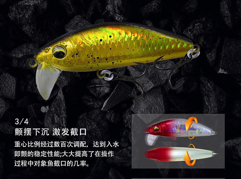 Sinking Minnow Lure, 5–19 g (0.18–0.67 oz) – product photo