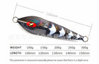 Glow Flat Fall Jig, 100–300 g (3.5–10.6 oz) – product photo