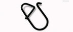 Black Gourd-Shape Fishing Snaps, 50 pcs, Sizes 000–2 – product photo