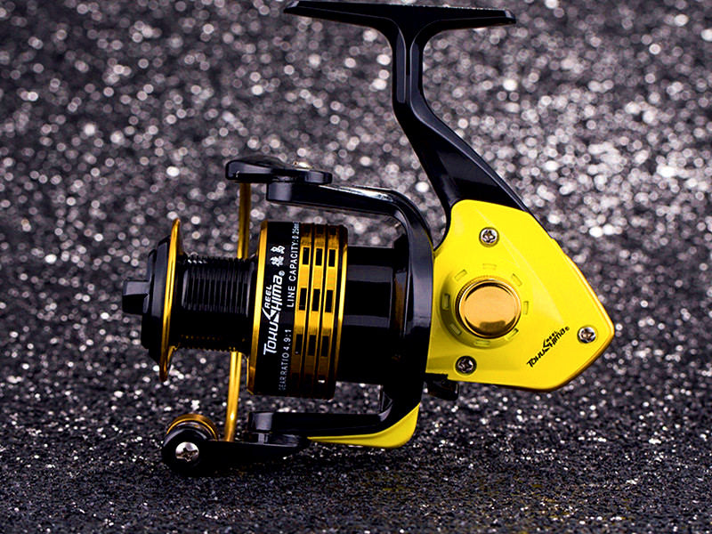 Spinning Reel, All-Metal Spool, Interchangeable Handle – product photo