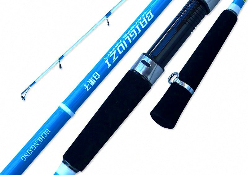 Saltwater Boat Rod, Solid Tip, 2-Pc Carbon, 80–300 g (2.8–10.6 oz) – product photo