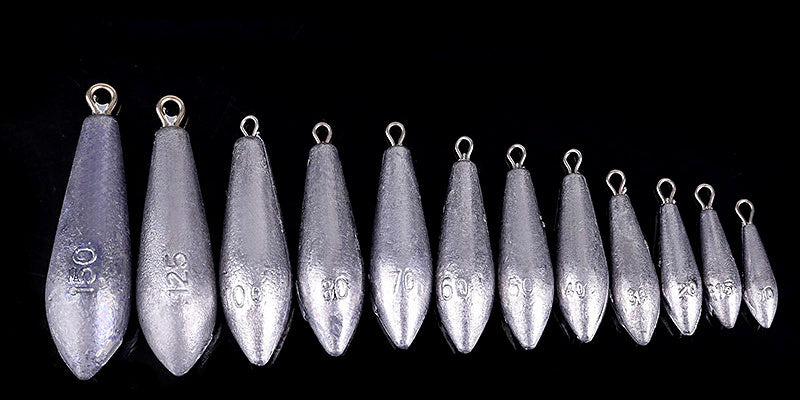 Willow Leaf Sinker with Eye, 0.35–4.2 oz (10–120 g) – product photo