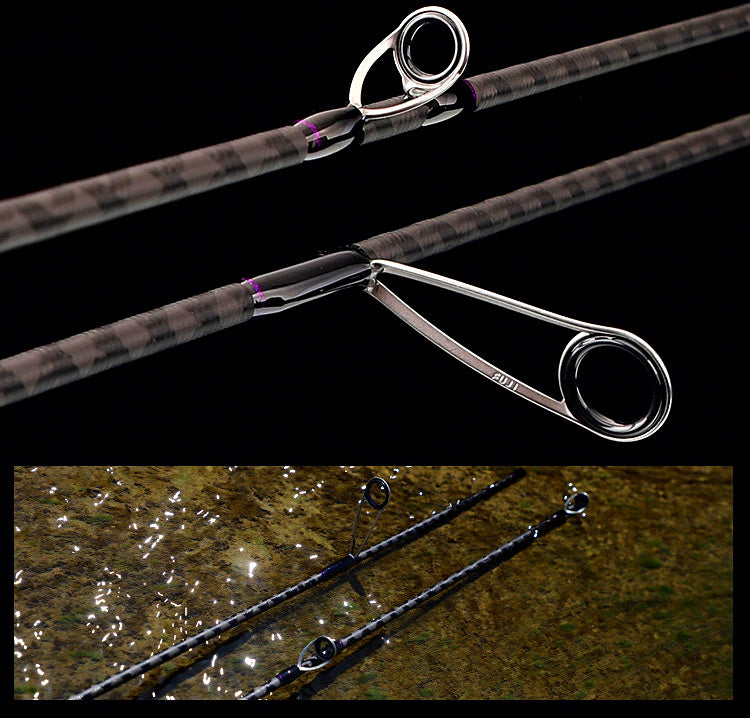 Carbon Bass Lure Rod & Reel Combo, 6.3–7.1 ft (1.92–2.16 m) – product photo