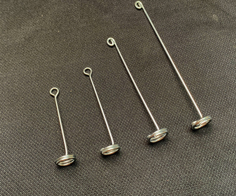 DIY Multi-Hook Rig Parts: Aluminum Plates, Loops, Hooks, Tubing – product photo