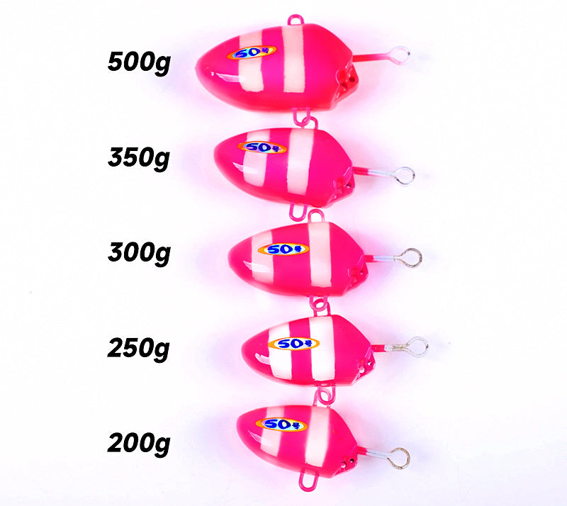 Glow Lead Head Jig, 200–500 g (7–18 oz) – product photo