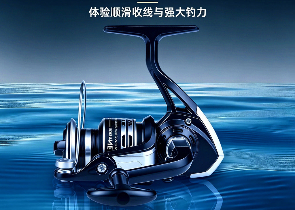 All-Metal Spinning Reel, 1000–7000 Series, Left/Right Handle – product photo