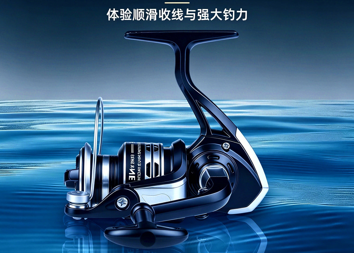 All-Metal Spinning Reel, 1000–7000 Series, Left/Right Handle – product photo