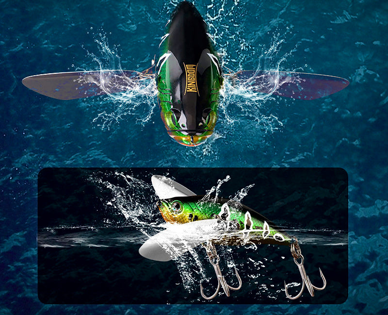 Sinking Swimbait Lure, 45 mm (8 g) & 85 mm (30 g) – product photo