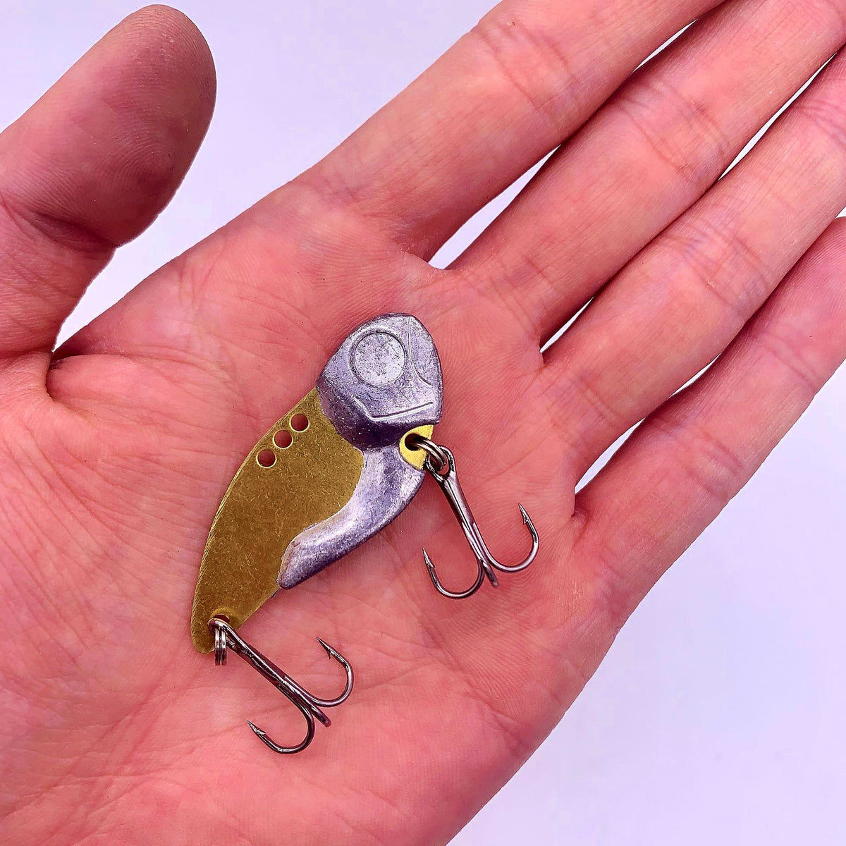 Unpainted VIB Blade Bait Blank, 7–19 g (0.25–0.68 oz) – product photo