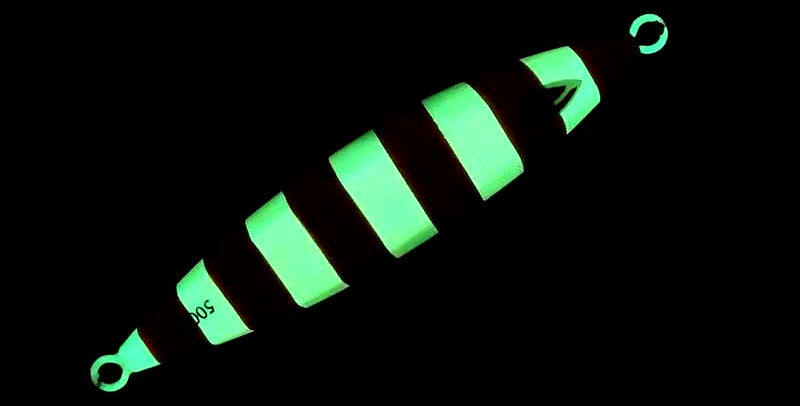 Fish Scale Glow Slow Pitch Jig, 300–500 g (10.6–17.6 oz) – product photo