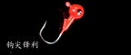 Round Jig Head Hooks, 2–20 g (0.07–0.7 oz), Size 4 – product photo