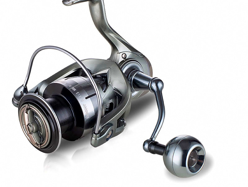 All-Metal Spinning Reel, Long Cast, EM3000/5000/7000 – product photo