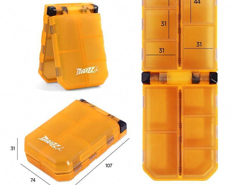 Folding Tackle Box for Small Lures, Hooks & Spoons – product photo