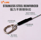 Rubber-Coated Steel Wire Leader, 30 cm (11.8 in), 3-Pack – product photo