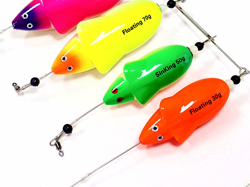 Rat Trolling Lure, Floating & Sinking, 30–90 g (1.1–3.2 oz) – product photo
