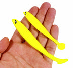 T-Tail Soft Swimbait Lures, 9 cm & 11 cm (3.5 & 4.3 in) – product photo