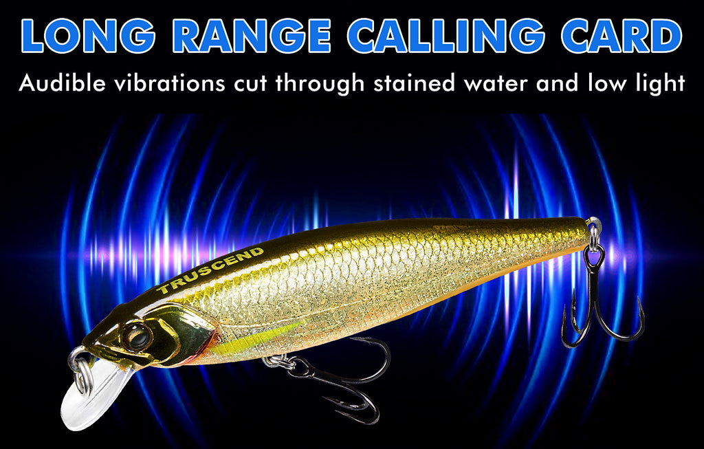 Slow Sinking Minnow Lure 3-Pack, 8.5–11 cm (3.3–4.3 in) – product photo