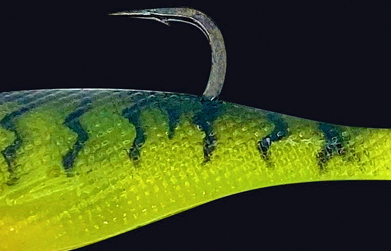 Weedless Lead Head Soft Bait with Spinner Blade, 7 g (0.25 oz) – product photo