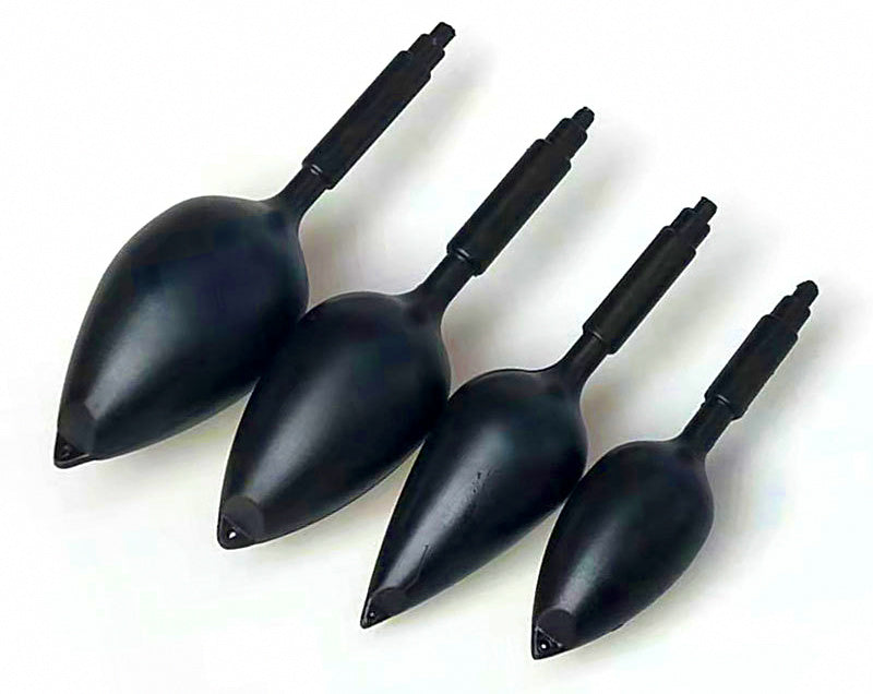 Foam Fishing Float Bobber, Red or Black, 11-15 cm (4.3-5.9 in) – product photo