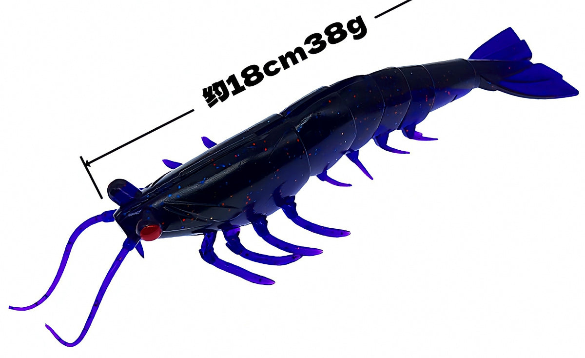 Realistic Shrimp Soft Bait, 18 cm (7.1 in), 38 g (1.3 oz) – product photo