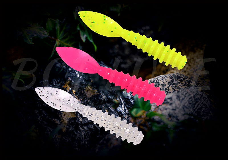 Micro Willow Tail Soft Plastic Grub, 3.5 cm (1.4 in) – product photo