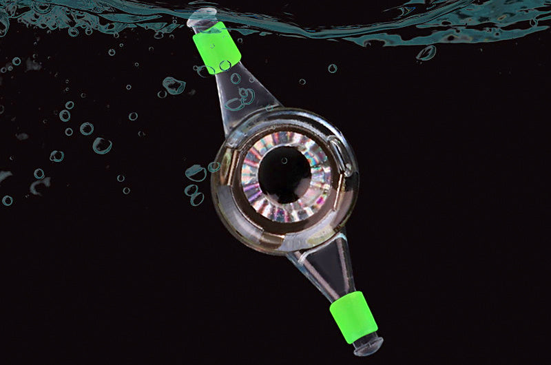Underwater LED Fish Attracting Light, Double Cylinder – product photo