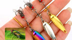 Micro Spinner Fly Lure Set, 2.2–5 g (0.08–0.18 oz) – product photo