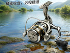 Spinning Reel with Metal Spool & Handle, Sizes 1000–7000 – product photo
