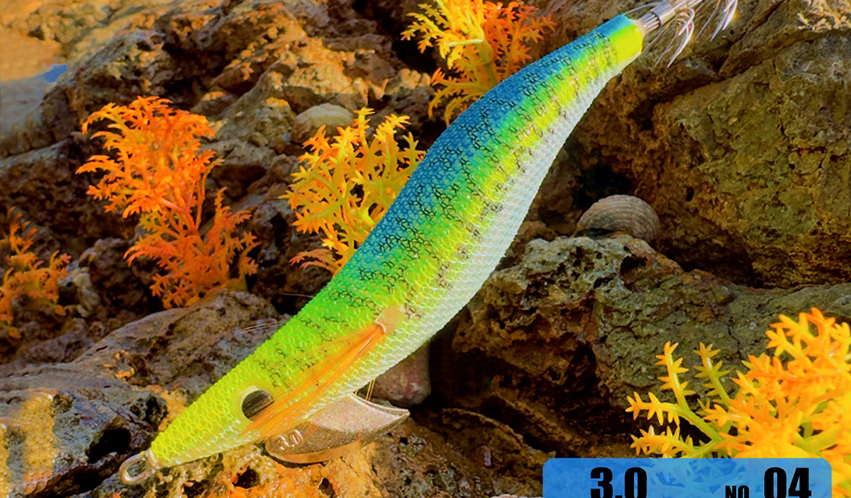 Glow UV Egi Squid Jig, Size 3.0, 15 g (0.5 oz) – product photo