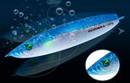 Short Metal Jig, 35–195 g (1.2–6.9 oz), Glow & Silver – product photo