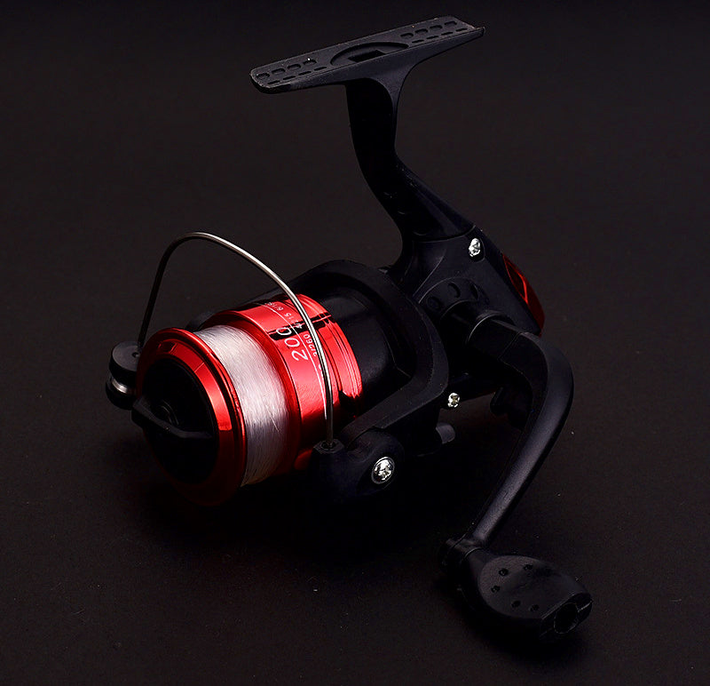 Size 200 Small Spinning Reel, Plastic, With or Without Line – product photo