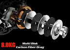 Slow Pitch Jigging Baitcasting Reel, Left or Right Hand – product photo