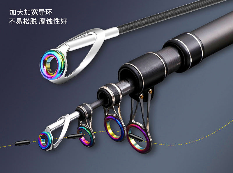 Carbon Casting & Anchor Rod, 4-Piece, 3.6–5.4 m (11.8–17.7 ft) – product photo