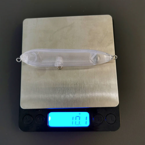 Unpainted Floating Pencil Bait Blank, 9.5 cm (3.7 in), DIY – product photo