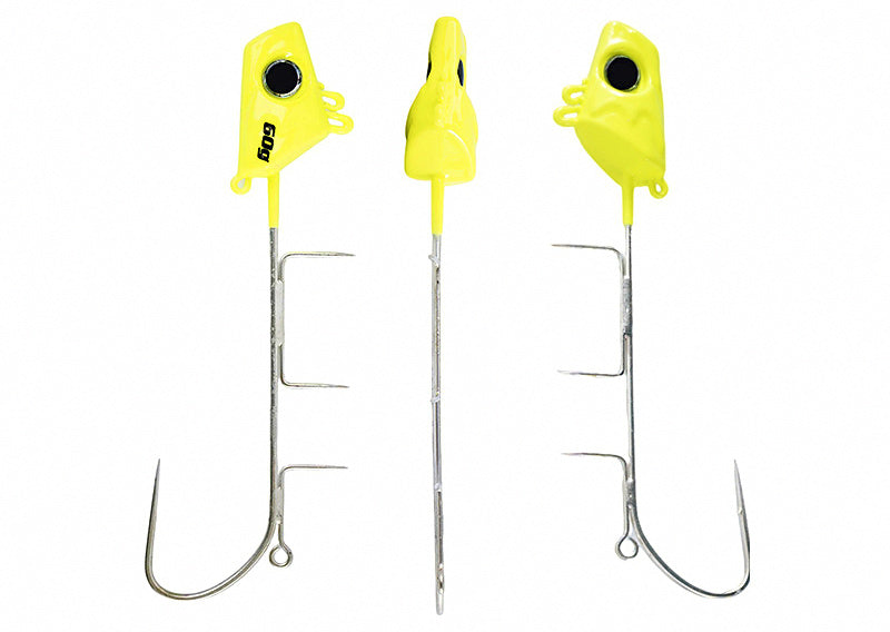 Glow Slow Pitch Jig with Single Hook, 40–100 g (1.4–3.5 oz) – product photo