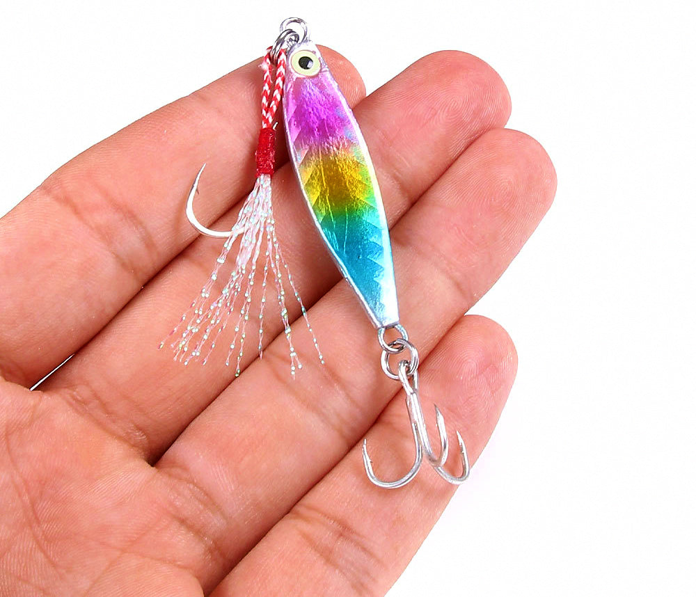 Casting Metal Jig with Treble Hook, 7–20 g (0.25–0.7 oz) – product photo