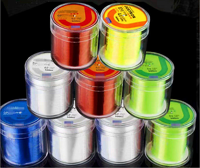 Monofilament Nylon Fishing Line, 100 m & 500 m, Sizes 0.6–12 – product photo