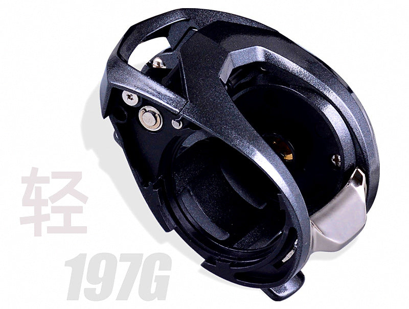 Round Baitcasting Reel, 11 Bearings, Left/Right Hand – product photo