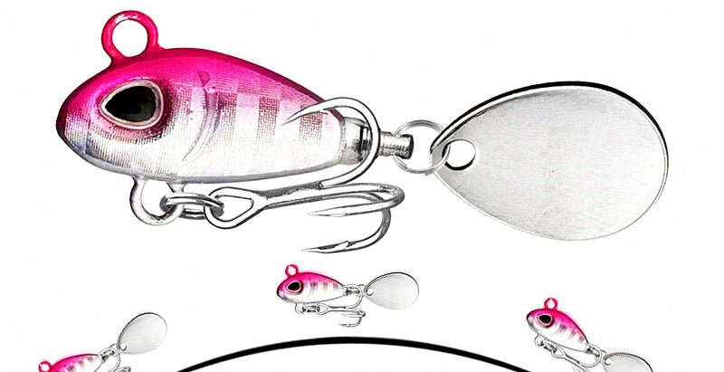VIB Blade Bait with Spinner Tail, 5–20 g (0.2–0.7 oz) – product photo