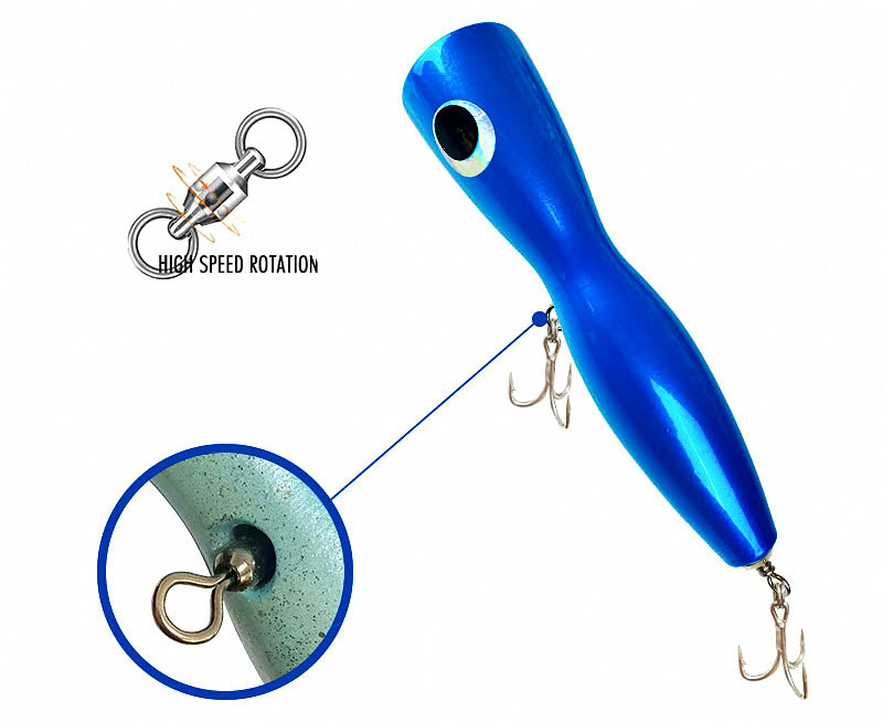 Wooden Floating Trolling Pencil Lure, 120 g (4.2 oz), 19.5 cm – product photo
