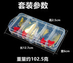 17-Piece Casting Spoon & VIB Lure Set, Single Hook – product photo