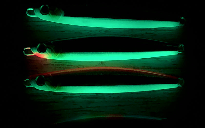 Glow Slow Pitch Jig, 180 g & 220 g (6.3 oz & 7.8 oz) – product photo