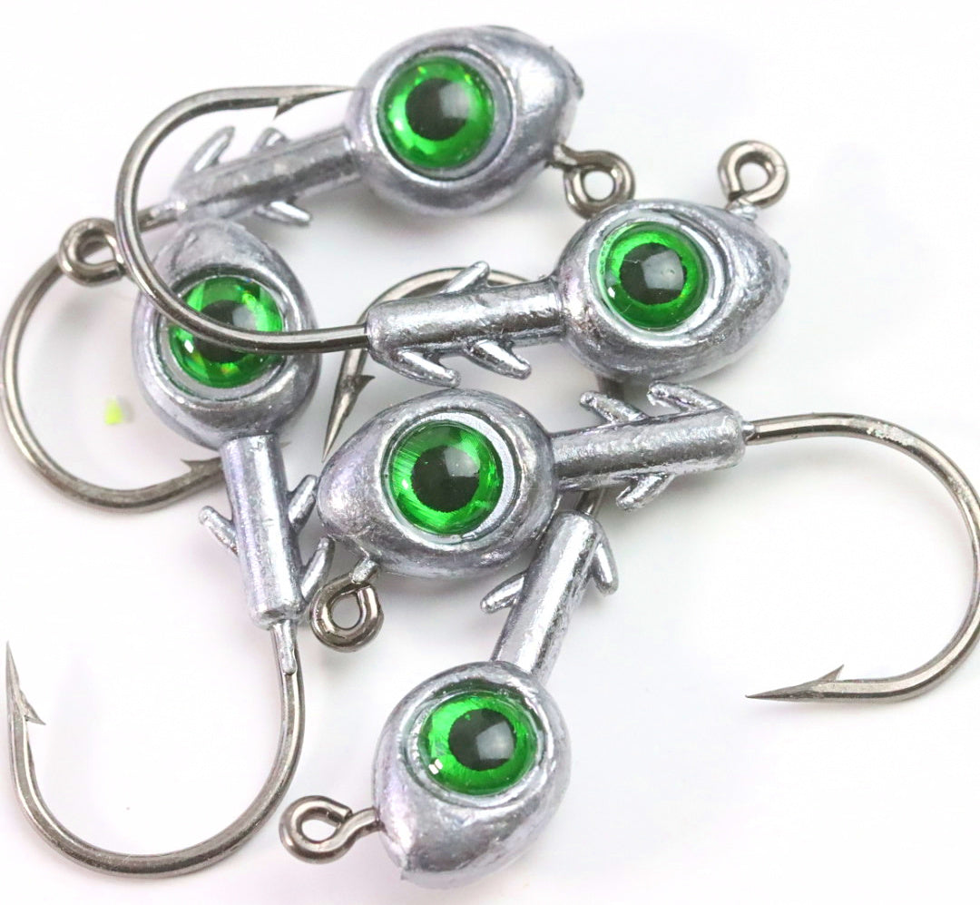 Big Eye Lead Head Jig Hook, 5–14 g (0.18–0.49 oz) – product photo