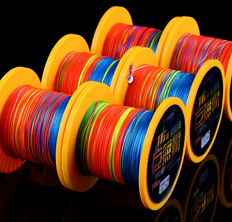16-Strand PE Braided Fishing Line, 100–1000 m (109–1,094 yd) – product photo